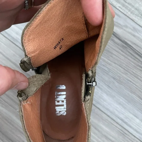 Anthropologie Silent D Brown leather booties - Picture 3 of 5